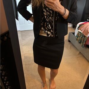 Express Black Professional Skirt